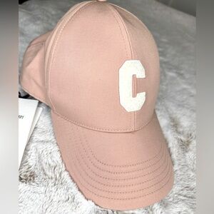 CELINE BASEBALL CAP IN VINTAGE PINK
